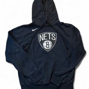 Nike Black Nets Logo Hoodie